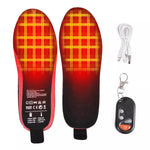 Rechargeable Electric Heating Insoles With Remote
